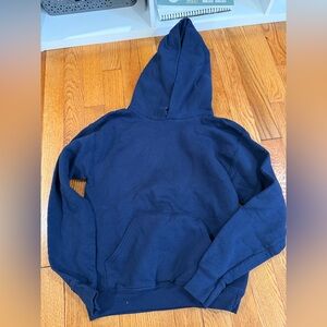 Hanes Boys Navy Blue Sweatshirt Size 8-10 (runs a little small)